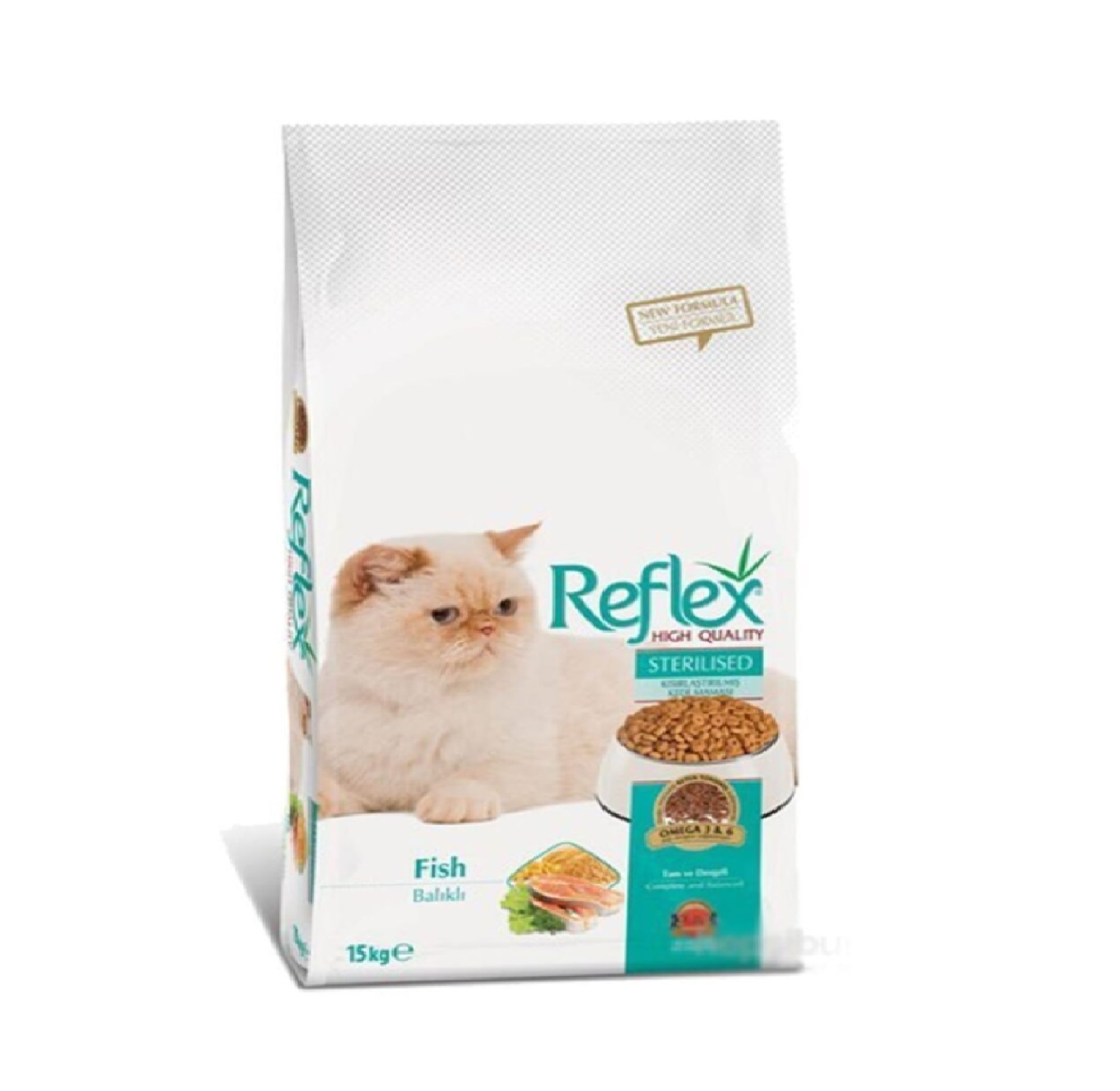 Reflex Sterilised Balıklı Kedi Maması 15 Kg