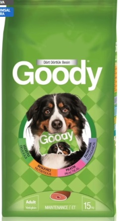 GOODY KUZU ETLİ KÖPEK MAMASI 15KG